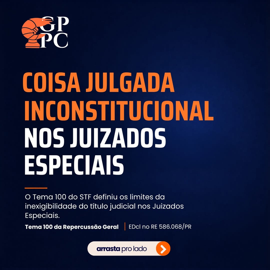 Coisa julgada inconstitucional nos Juizados Especiais